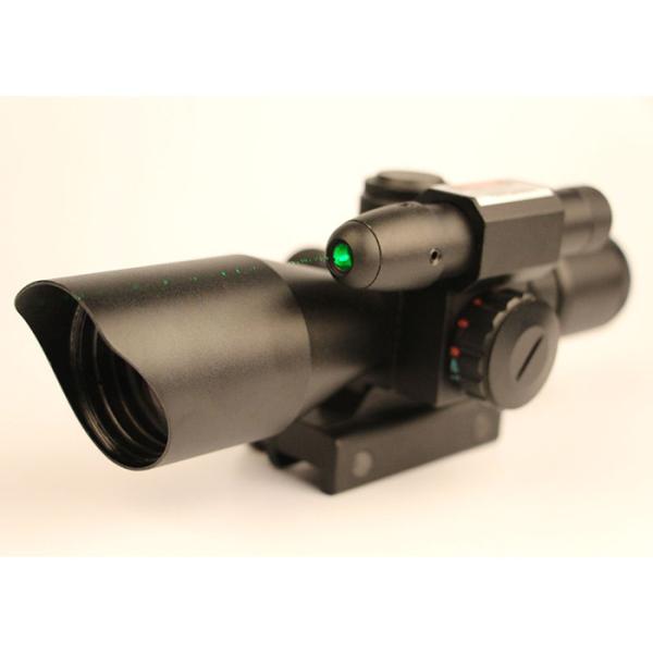 Integral Sunshade Long Range Hunting Scopes With Green Laser 20mm Mount
