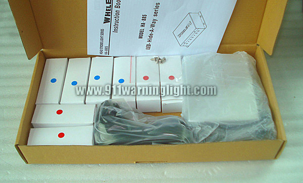 (HA-885) 4X8 LED Grill light, 32pcs 1W LEDs, 12VDC, Waterproof
