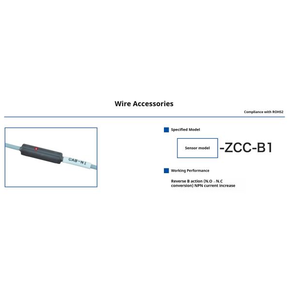 Red LED Indicator Sensor Body Direction NPN Current Increase Wire Accessory NO NC Converting 80mA MAX Output Current
