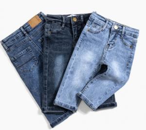 Buy cheap Full Length Children Jeans Kid Boys Fashion Soft Fabric Denim Pants product