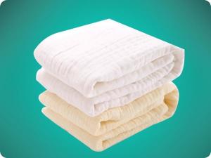 Buy cheap Square Shape Baby Care Cotton Products Baby Bath Towel 6 layers gauze product