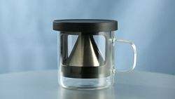 custom Hand Drip Coffee Maker Fine Mesh Coffee Filter Strainer 304SUS