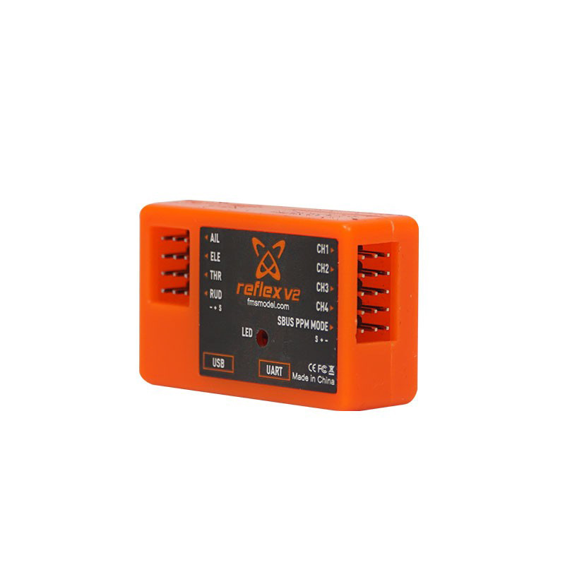 FMS Reflex V3 Pro 6-Axis Gyro Stabilizer Flight Controller Remote Control RC Aircraft Warbird Fixed Drones Accessories