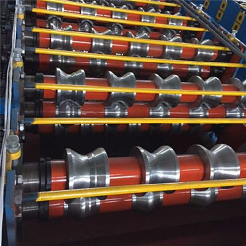 Chain Drive Double Layer Roll Forming Machine With Different Colors