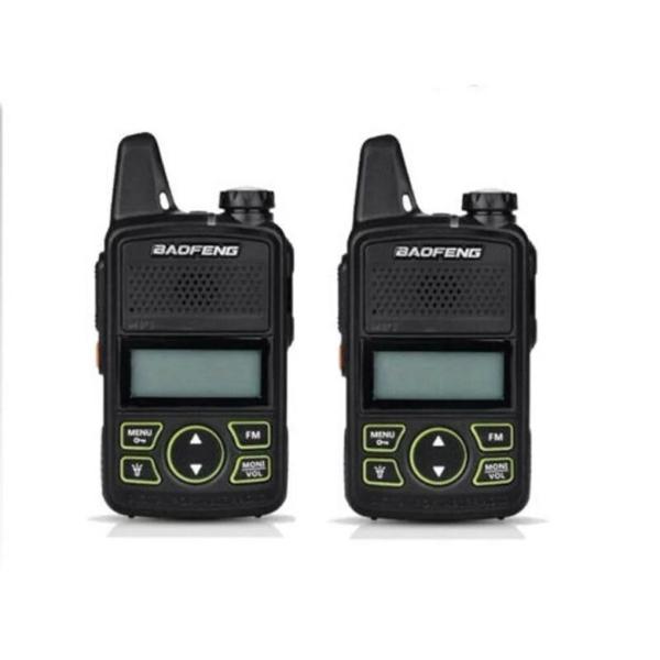 Mini Walkie Talkie Two-way Radio with UHF 400-470MHz 20CH and IPX4 Water Resistance
