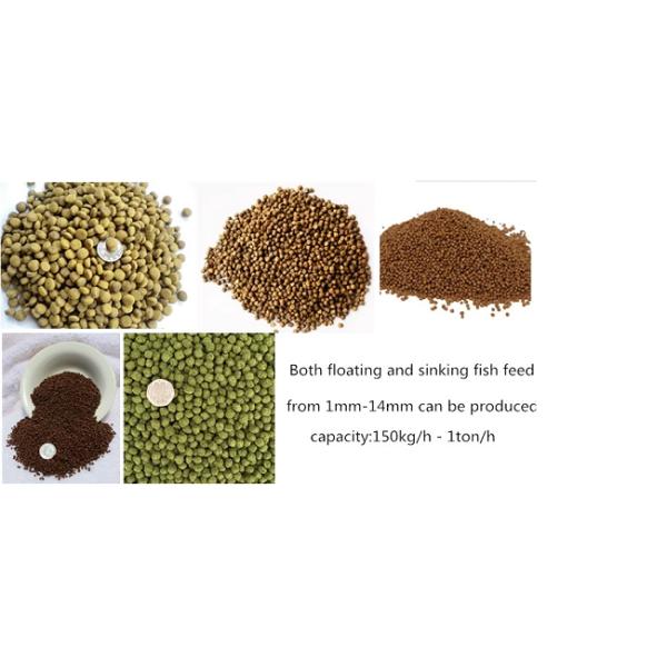 Floating Fish Feed Pellet Making Machine Extruder Multi Functional