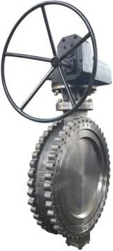 4 Inch Lug Double Eccentric Butterfly Valve 150LB A351 Cf8m 150Lb 100mm PTFE Seat Double Offset Butterfly Valve