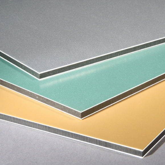 Cladding Aluminum Composite Panel 5mm For Sinage Reference / Curtainwall Aludong
