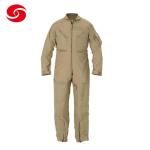 Buy cheap Pilot Coverall Military Outdoor Equipment Breathable Khaki Fire Resistant Flight Safety product