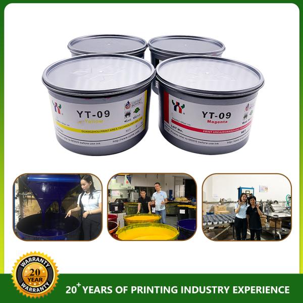 High Gloss Eco Friendly Ink Offset 1Kg Can Paper Printing Ink