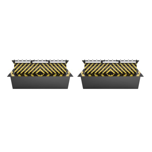 5.5KW A3 Steel SUS304 Hydraulic Road Blocker for High Security Traffic Control