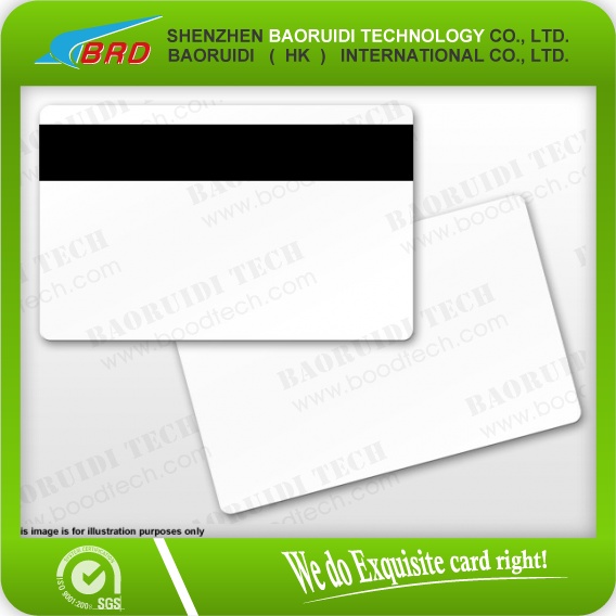 bank white pvc plastic cards