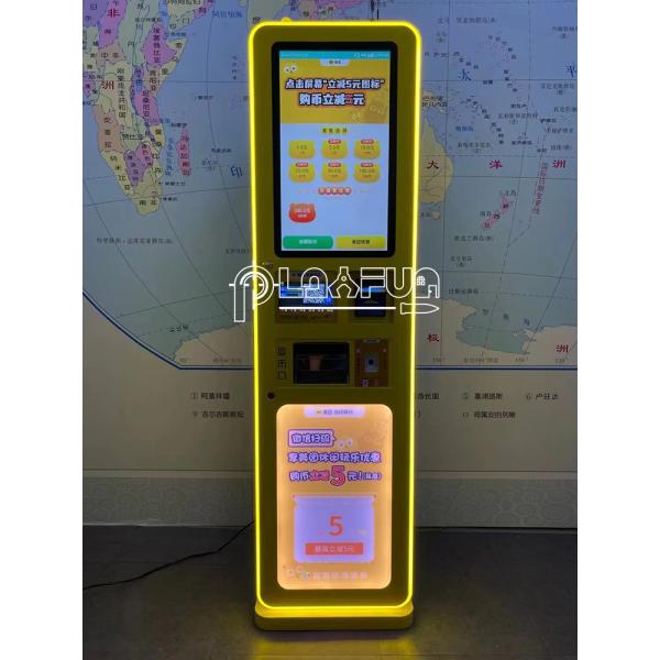 Amusement Park ATM Token ICT Bill Acceptor Coin Exchange Sale Machines for Game Center Coin Change Machine