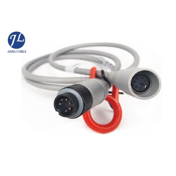 Pure Copper Mini Din CCTV Camera Cable Male To Female For Car Video / Audio Signal