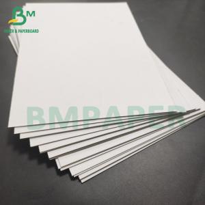 China Double Side White Cardboard 1mm 750gsm Sheet size Packaging Paperboard on sale