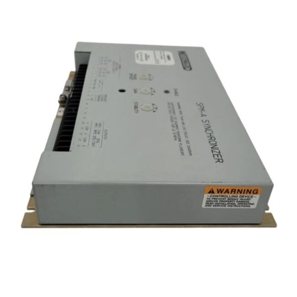 Woodward 9907-028 SPM-A Generator Synchronizer with 50/60 Hz Operation ±10° Phase Angle and Automatic Breaker Closure