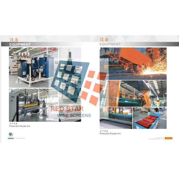 Anti Clogging PU Strip Self Cleaning Screen Mesh for Aggregate Mining and Quarry Industrial