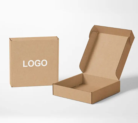 Custom corrugated mailing boxes with printed logos