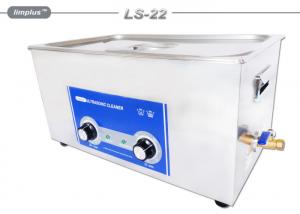 China Portable Digital Commercial Ultrasonic Cleaner , Ultrasonic Glasses Cleaner With Basket on sale