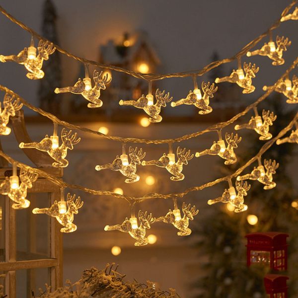 Flexible solar strip string lights with Color-Changing for Holiday Decor