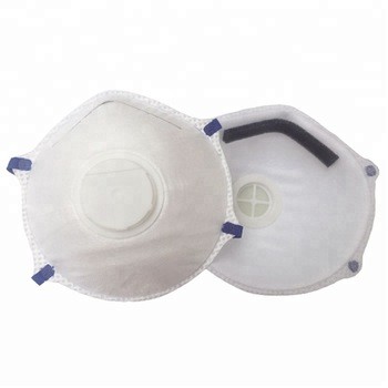 Breathable Valved Dust Mask Dust Protection High Breathability Skin Friendly