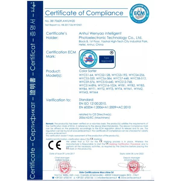 China Original Factory Direct Selling Multifunction Color Sorter Machine For Farmland