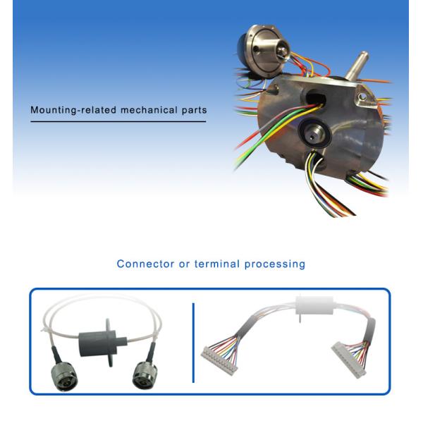 Rotary Electrical Interface With A Resistance Of 1000 MΩ @ 500 VDC For Testing Device