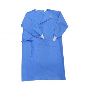 Buy cheap Isolation Disposable Medical Gowns , Disposable Plastic Gowns PP Material product