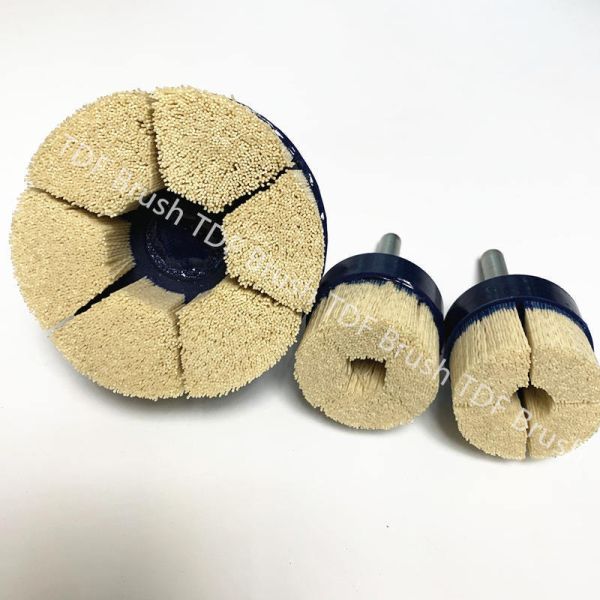 Ceramic Fiber Abrasive Filament Disc Brush - Industrial Precision Finishing Tool