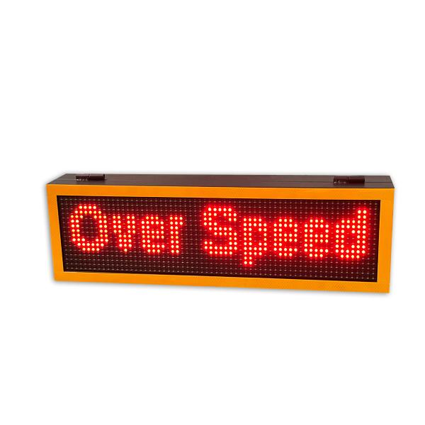 School Area Used Warning Radar Traffic Speed Sign With External Radar Module