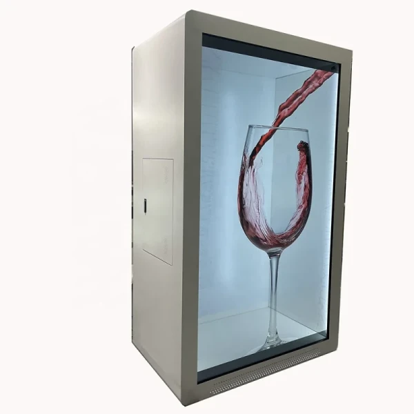 Custom 400cd/M2 Transparent Lcd Screen 55 65" 75" 86 Inch