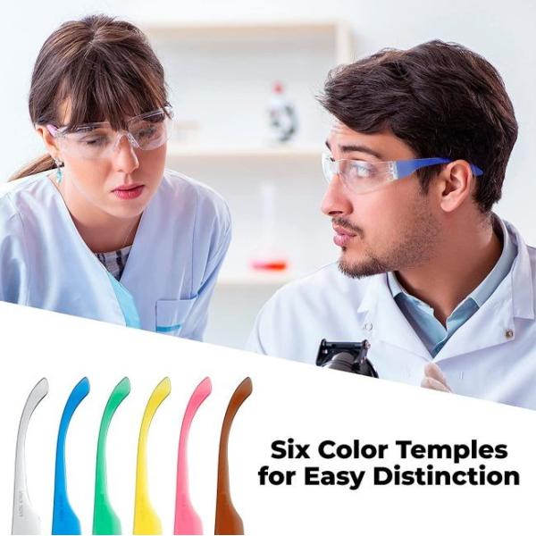 Scratch Resistant UV 400 Protection Lightweight Polycarbonate Safety Glasses for Industrial and Outdoor Use