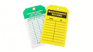China Custom Design Plastic Safety Tag for Efficiently Track And Manage Assets on sale