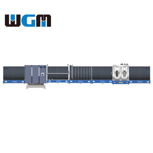 Schneider PLC Insulating Glass Machine CE Certificate And Blue Colour