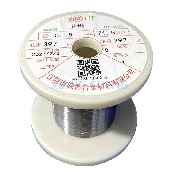 Karma Ni-Cr-Al-Fe 6J22/6J422 Precision Resistance Wire High-Performance Solution for Fine Resistance Elements
