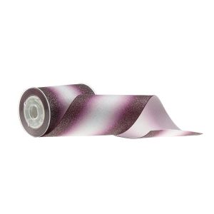 China 75mm Halloween Grosgrain Ribbon , Wine Color Sublimation Glitter Grosgrain Polyester Binding on sale