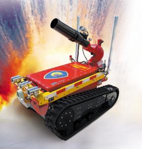 Buy cheap RXR-MC80BD Automatic Fire Fighting Robot Fire Extinguisher Robot 2200MM product