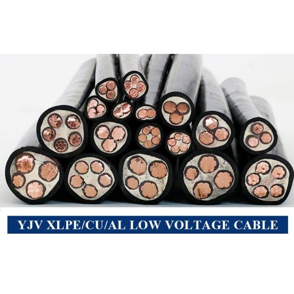 YJV22 STA Armored Power Cable XLPE PVC Sheath Underground Burial Electrical Cable 0.6/1kV