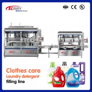 China 100ml-5L Dish Wash Liquid Filling Machine Bottle Filling 380V on sale