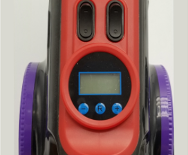 4-In-1 Plastic Car Tire Inflator Rechargeable Battery Portable Car Vacuum Cleaner
