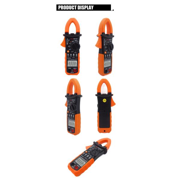 AC Digital CLamp Meter With Ammeter , Voltmeter , Ohmmeter And Backlight Current Measurement