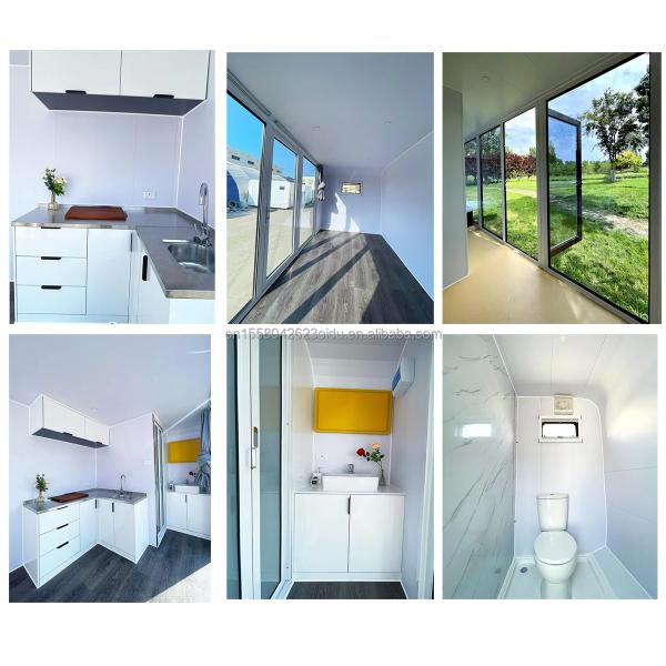 Sandwich Panel Material Prefabricated Capsule Room for Bedroom in Designed Steel Structure Container House