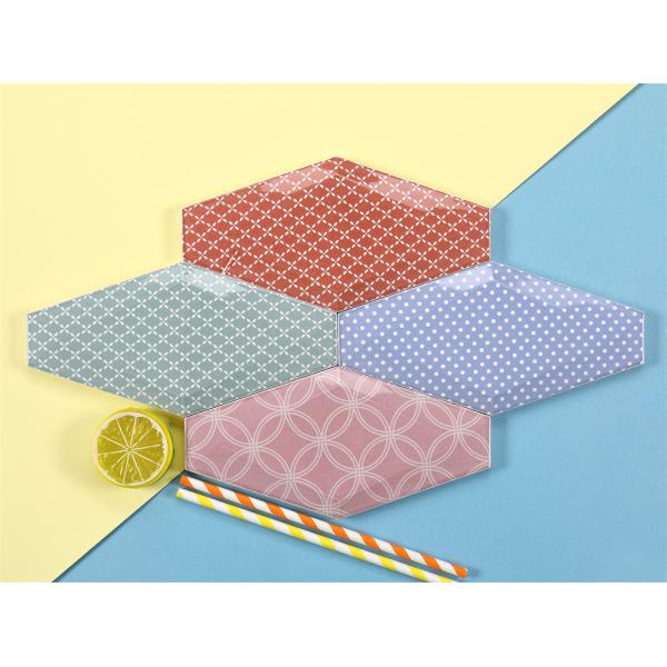 AAA Grade 10x20cm Bevelled Bread Wall Tiles for Indoor Use