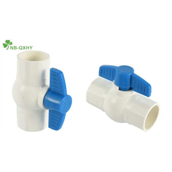 Nb-Qxhy Various Styles Free Sample Custom Water Pressure Reducing Plastic PVC Octagonal Ball Valve