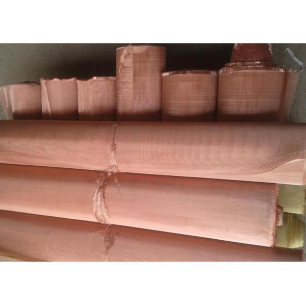 High Hardness Purple Copper Woven Mesh Firmly Abrasion Resistant For Filter
