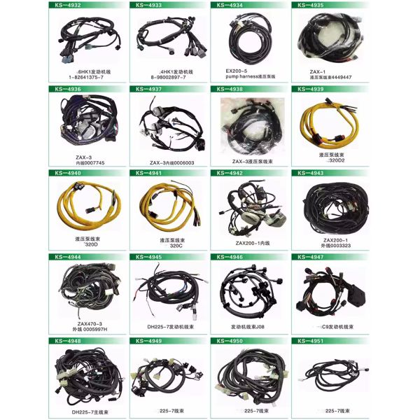 Excavator Engine Wiring Harness 323-9140 3239140 for E336D E336D 330D C9 Engine Wiring Harness for Equipment Wire