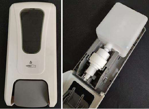Automatic Sensor Touchless Foam Soap Dispenser , Foaming Sanitizer Dispenser