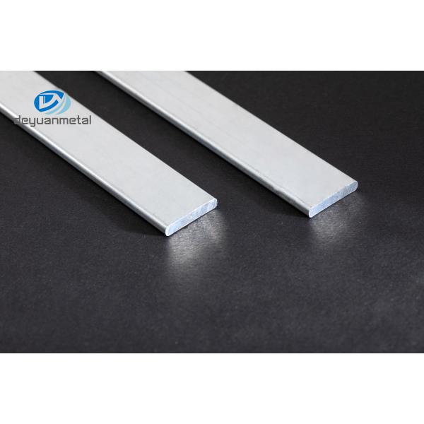 6063 Aluminum Flat Bar 5mm Extruded Rectangular 160Mpa Tensile