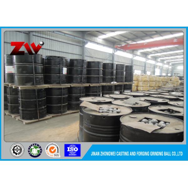 Hot Rolling Ball Mill Balls , High Hardness Cast And Forged Grinding Ball
