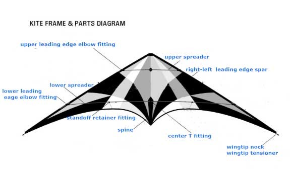 Fashion Design Nylon Stunt Kite , Dual Line Kite Easy Use OEM / ODM Acceptable